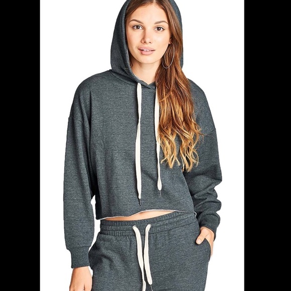 Charcoal grey hoodie - Picture 2 of 2